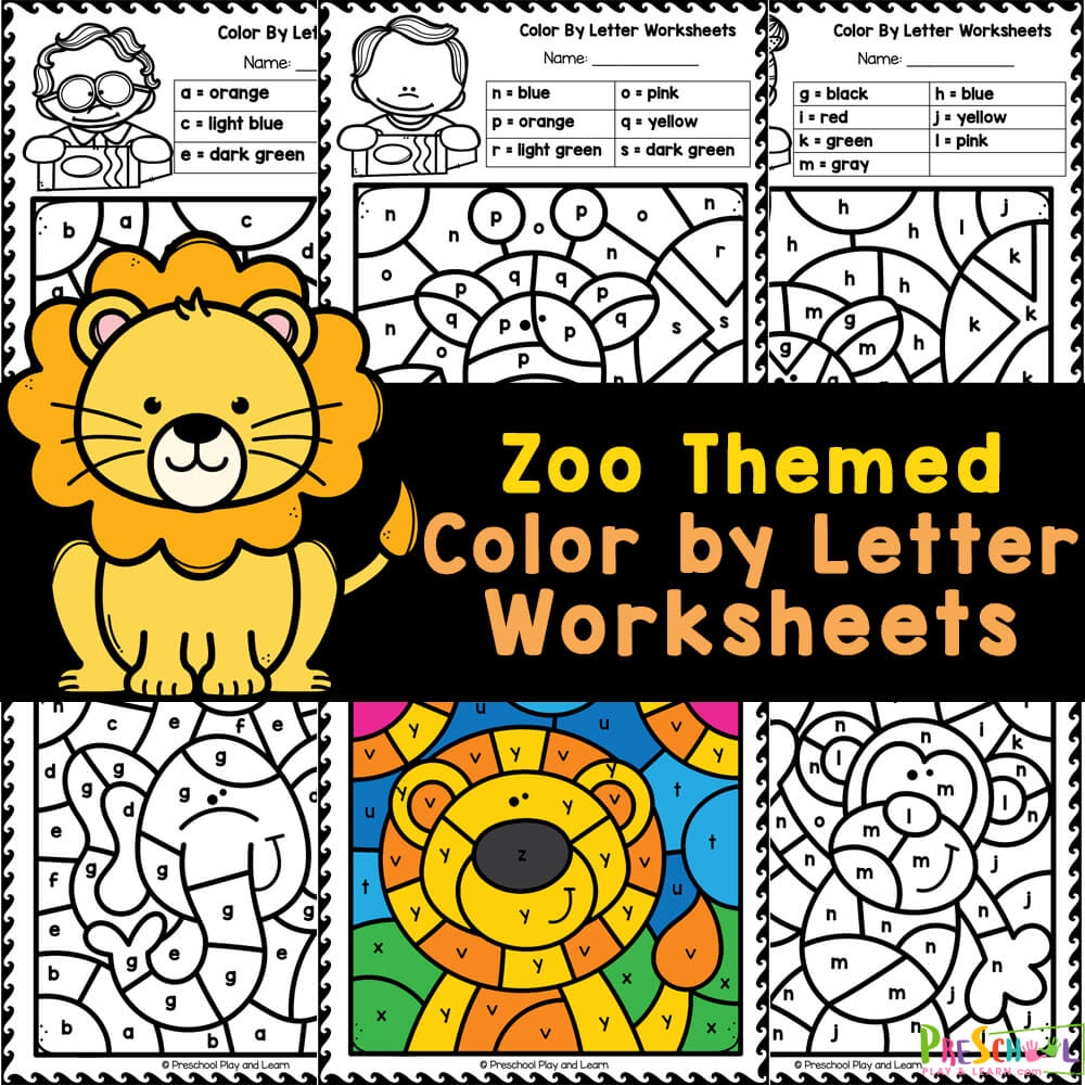 Zoo Animals Free Printable Worksheets