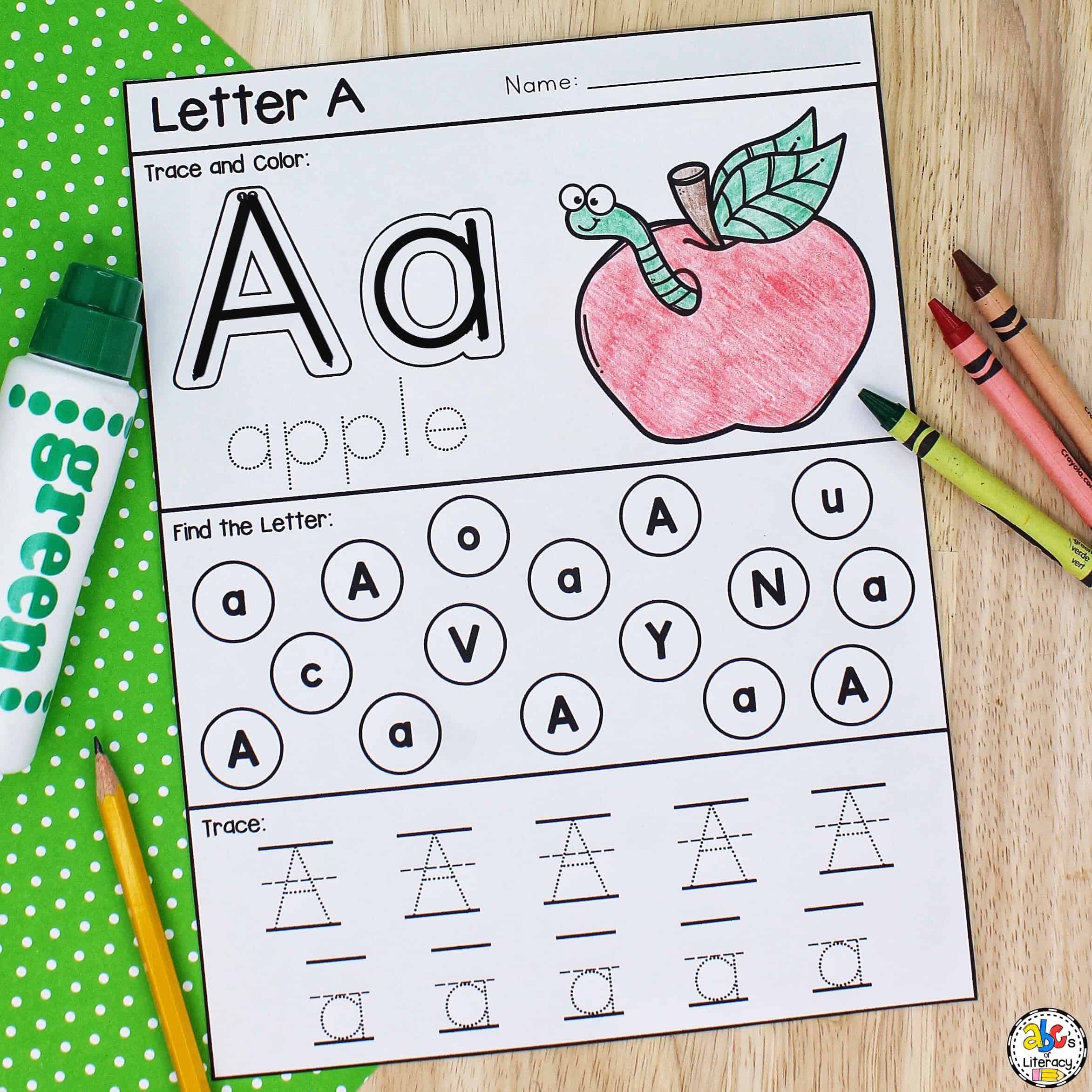 Full Alphabet Letter Identification Printables Worksheets Library