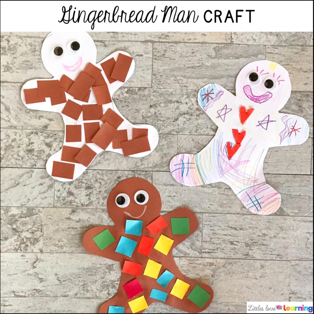 Gingerbread Man Printables Preschool