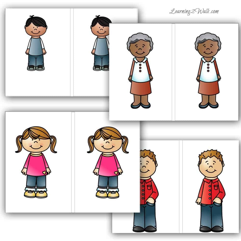 FUN My Family Preschool Math Activity