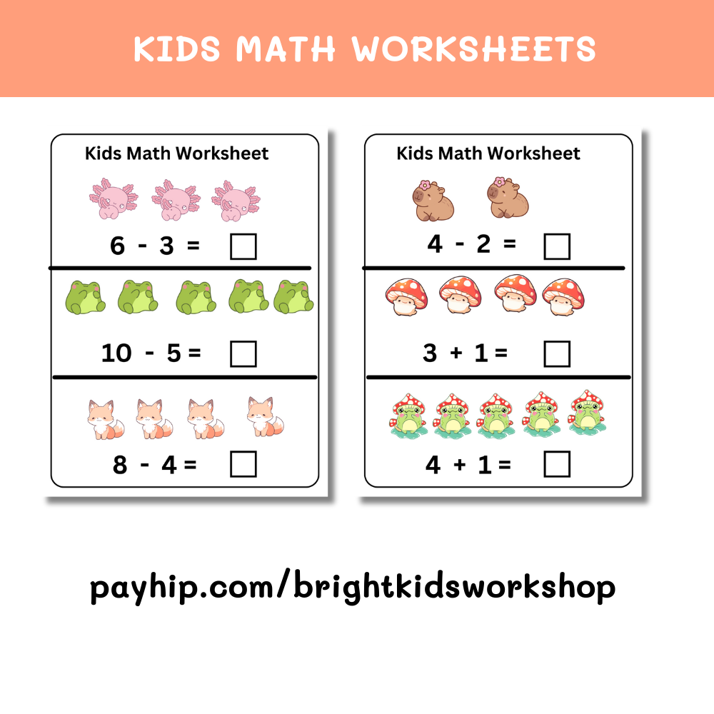 Fun Math Activities Worksheets For Kindergarten