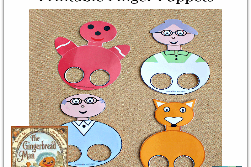 Preschool Gingerbread Man Story Printable