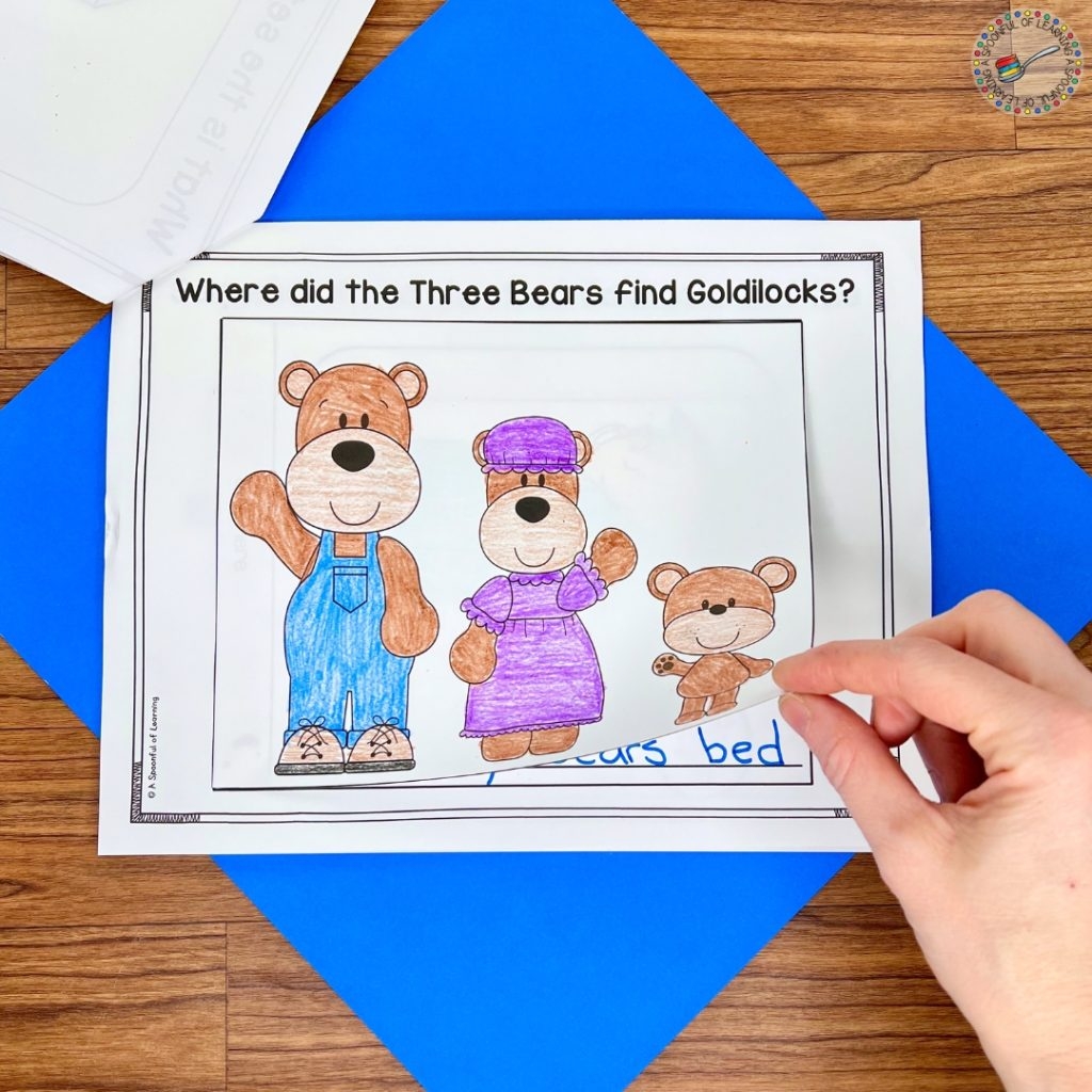 Goldilocks And The Three Bears Activities For Kindergarten A Spoonful Of Learning