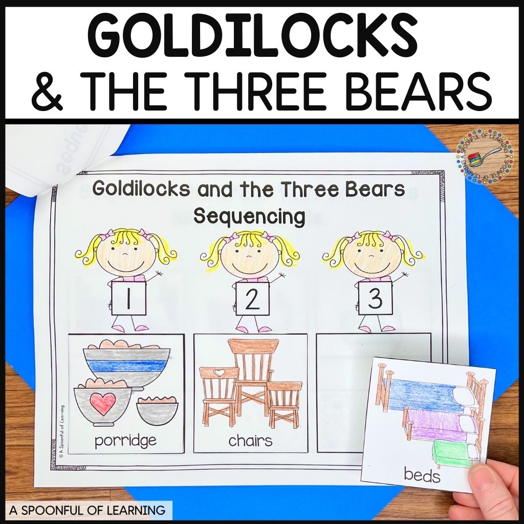 Goldilocks And The Three Bears Activities For Kindergarten A Worksheets Library