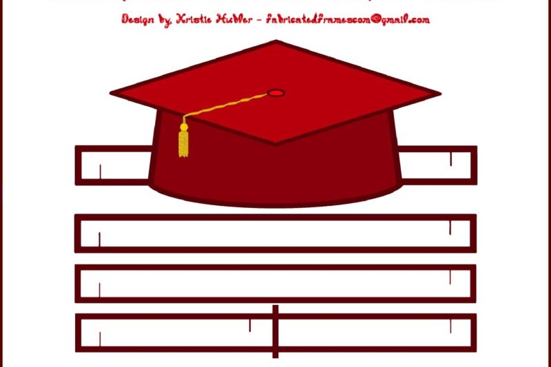 Graduation Cap Printable For Preschool