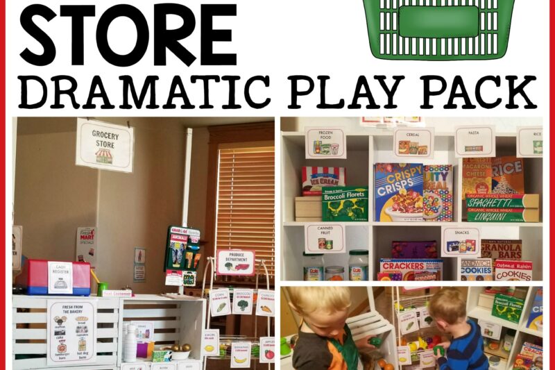 Free Printable Preschool Grocery Store Printables