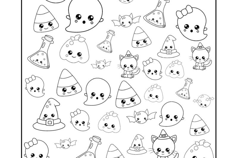 Halloween Preschool Printable