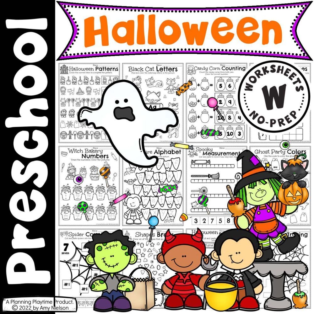 Preschool Halloween Printable
