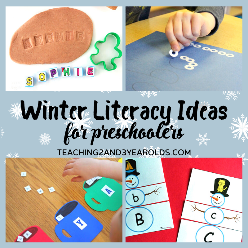 Hands On Winter Literacy Activities