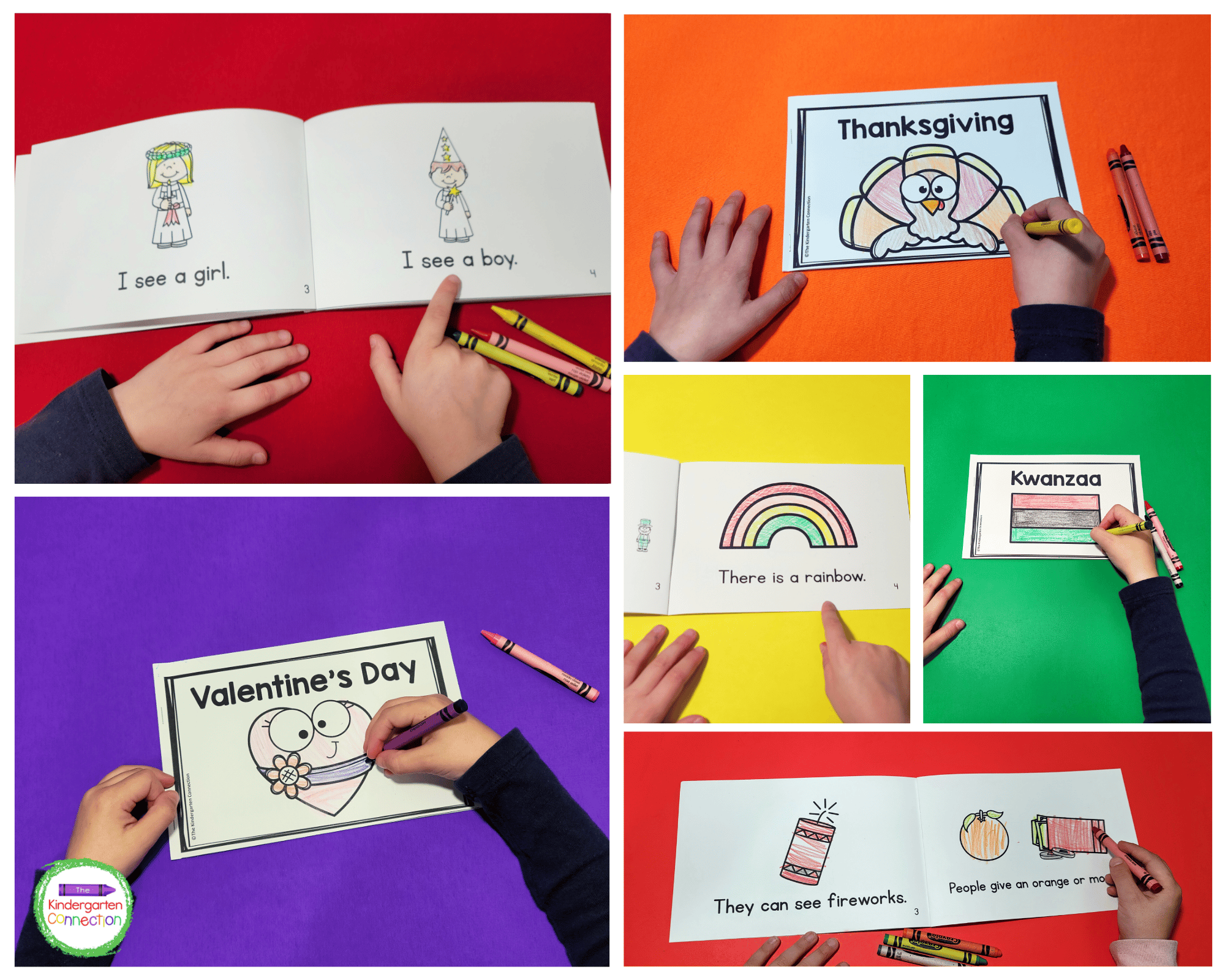 Holiday Printable Emergent Readers The Kindergarten Connection