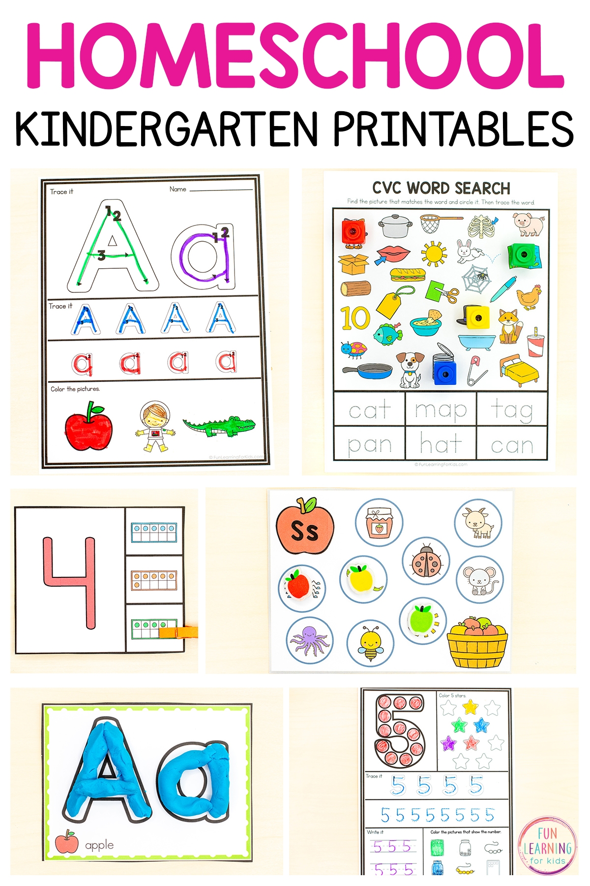 Homeschool Printables For Kindergarten Homeschool Printables For Kindergarten