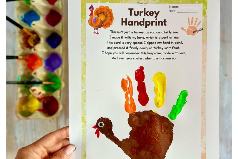 Thanksgiving Craft Preschool Printable