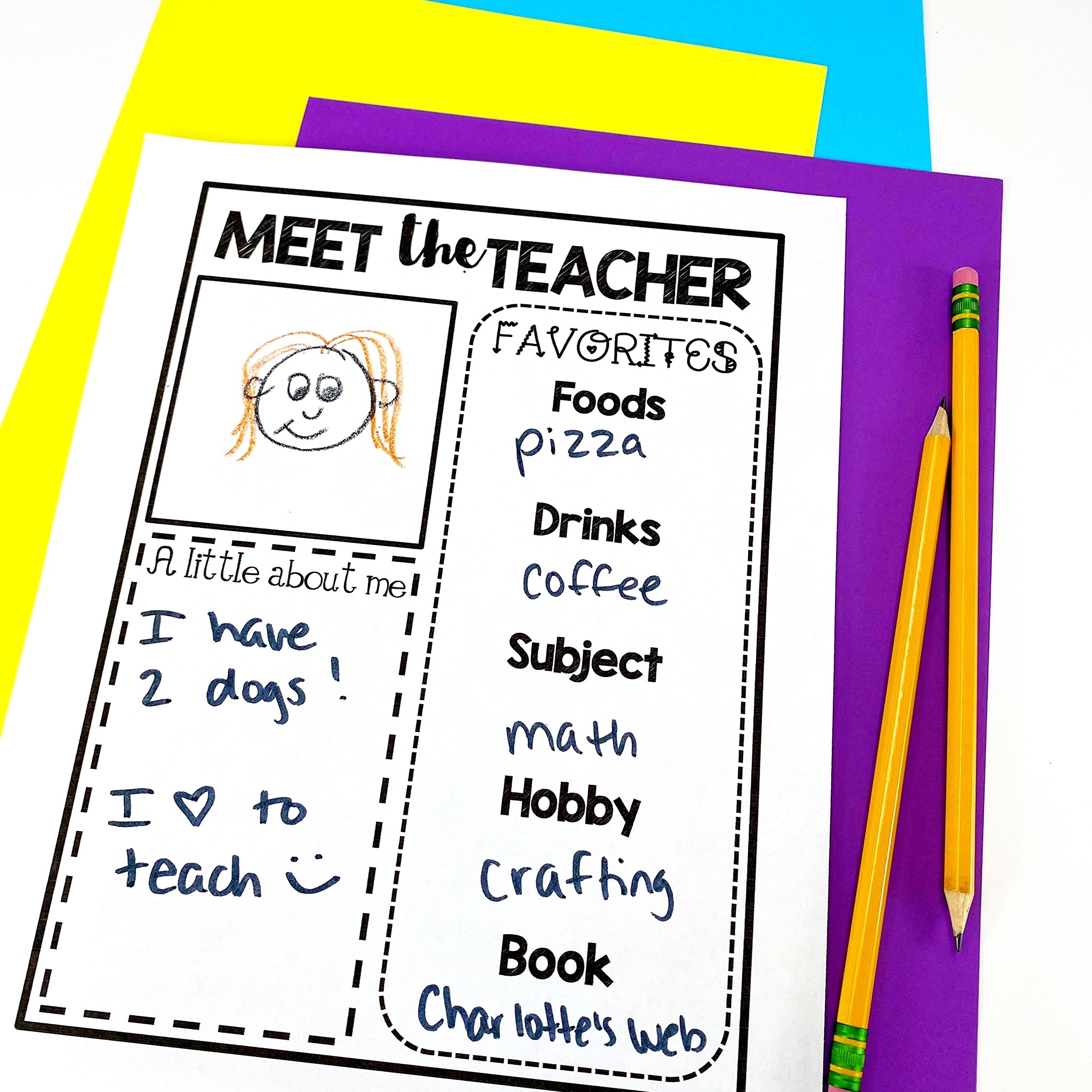 Ideas For Meet The Teacher Night Kreative In Kinder