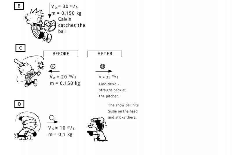 Momentum Reading Comprehension Worksheet