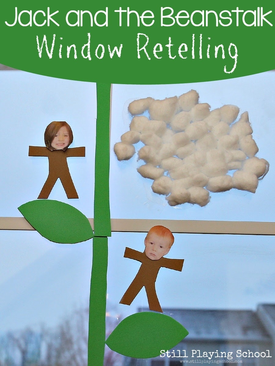 Jack And The Beanstalk Window Retelling Still Playing School Jack And The Beanstalk Window Retelling Still Playing School