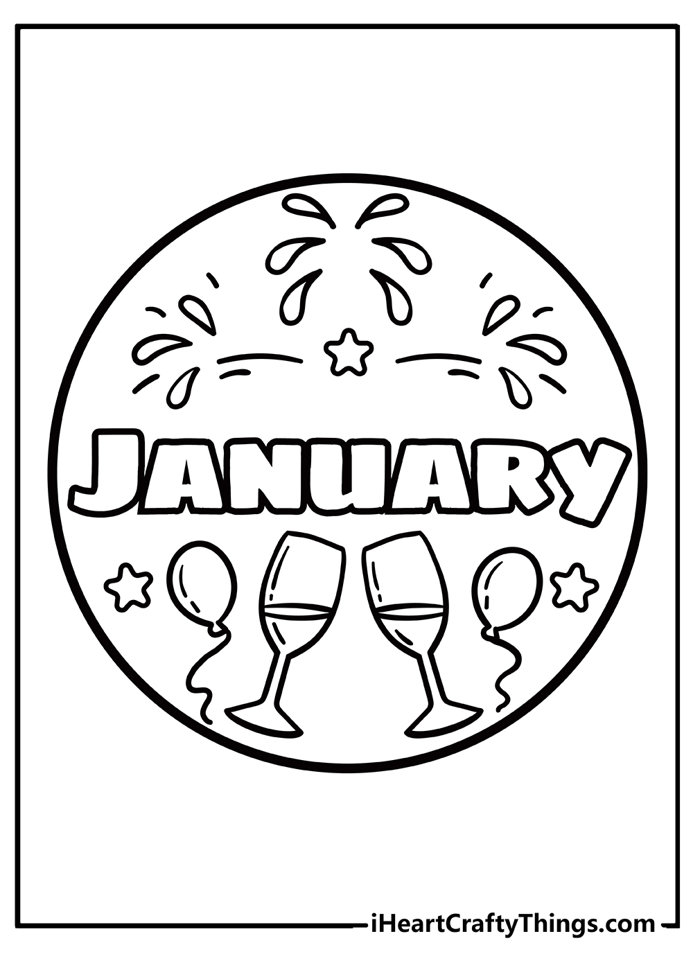 January Coloring Pages 100 Free Printables 