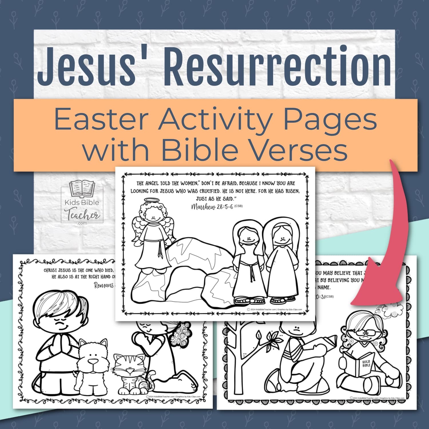 Preschool Bible Printable Worksheets
