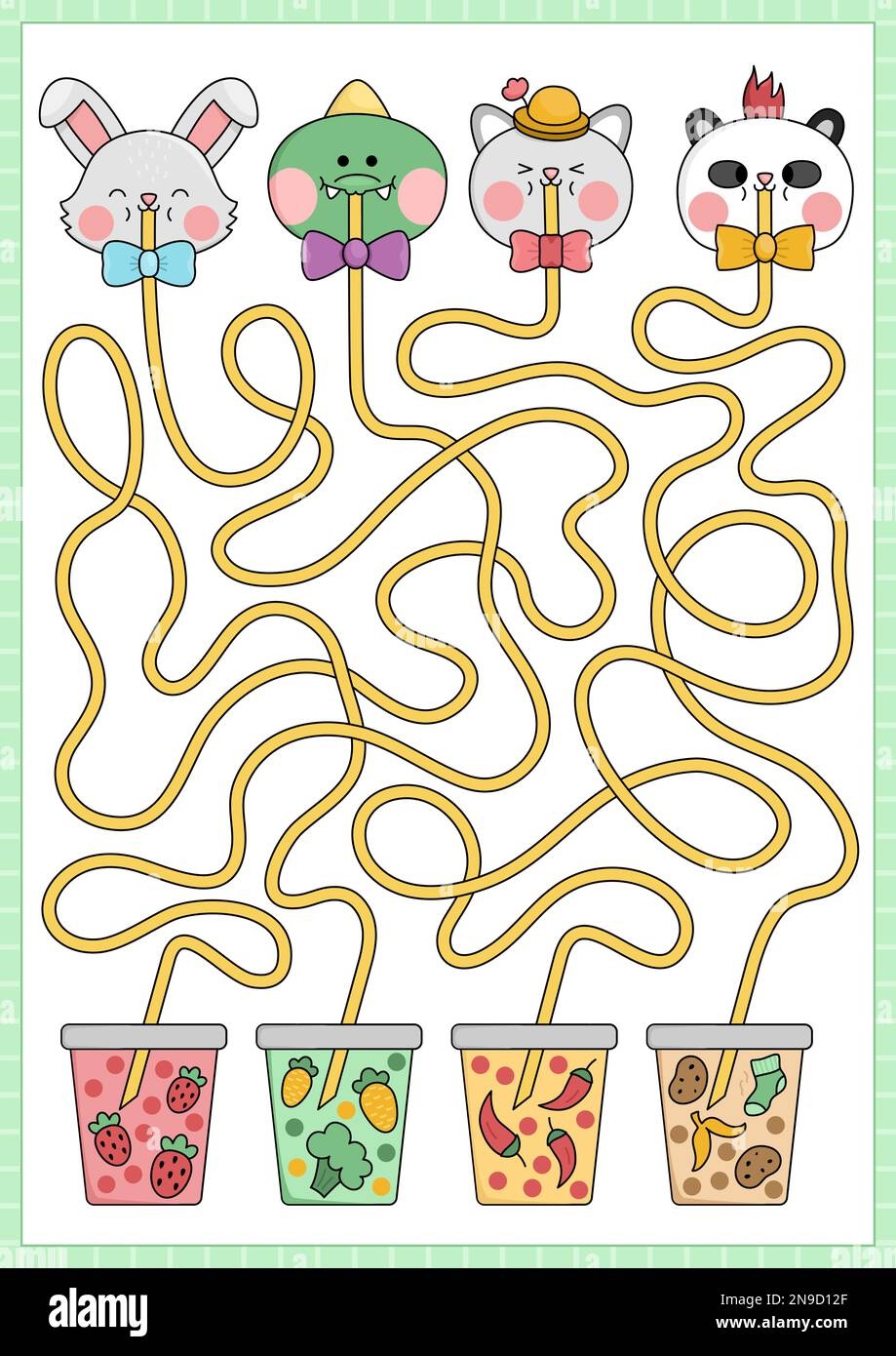 Printable Maze Preschool Printable Maze Preschool