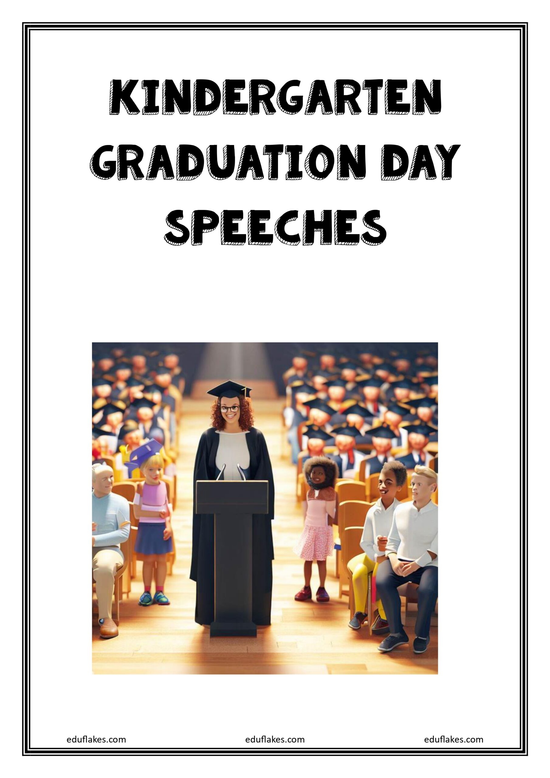 Kindergarten Graduation Day Speech Free PDF For Teachers Eduflakes Kindergarten Graduation Day Speech Free PDF For Teachers Eduflakes
