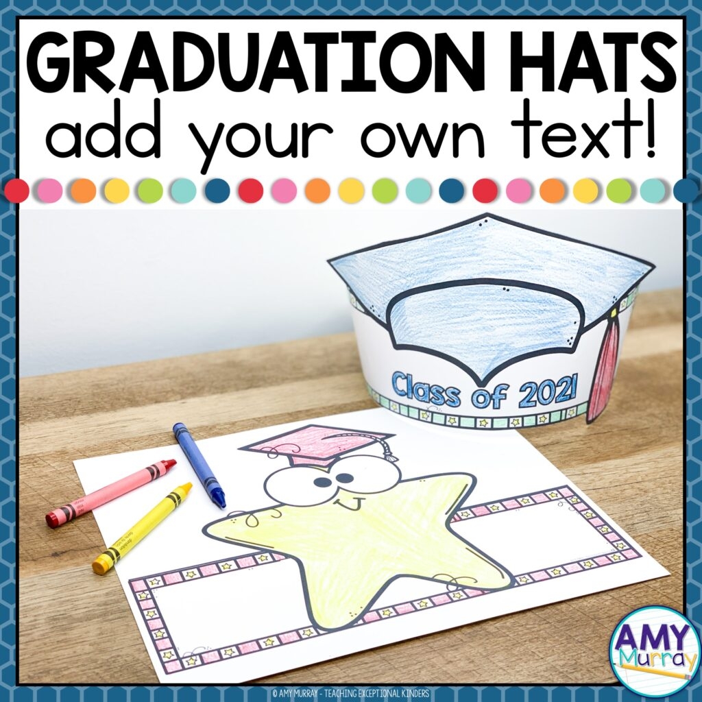 Kindergarten Graduation Hat With Editable Text Graduation Crown Teaching Exceptional Kinders Kindergarten Graduation Hat With Editable Text Graduation Crown Teaching Exceptional Kinders