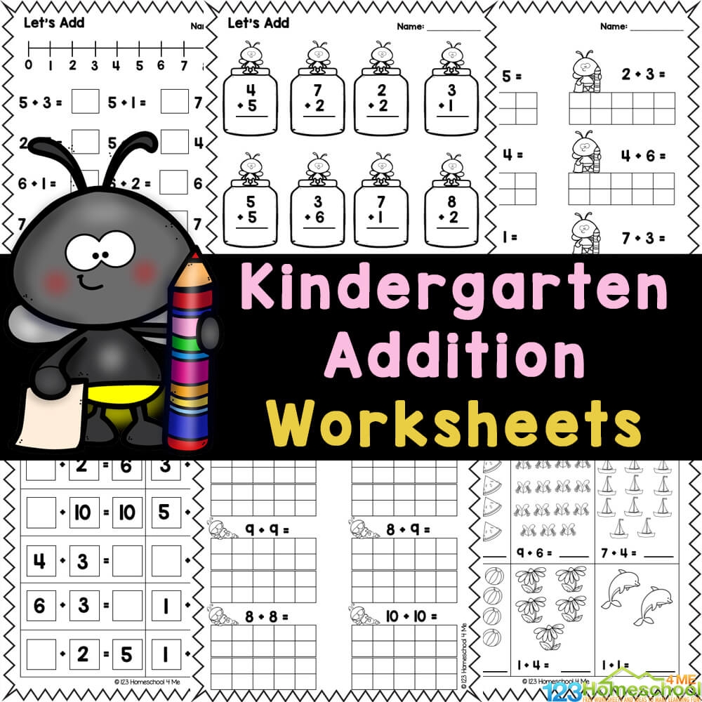 Kindergarten Worksheets Math Free Printables