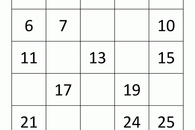 Independent Math Worksheets For Kindergarten