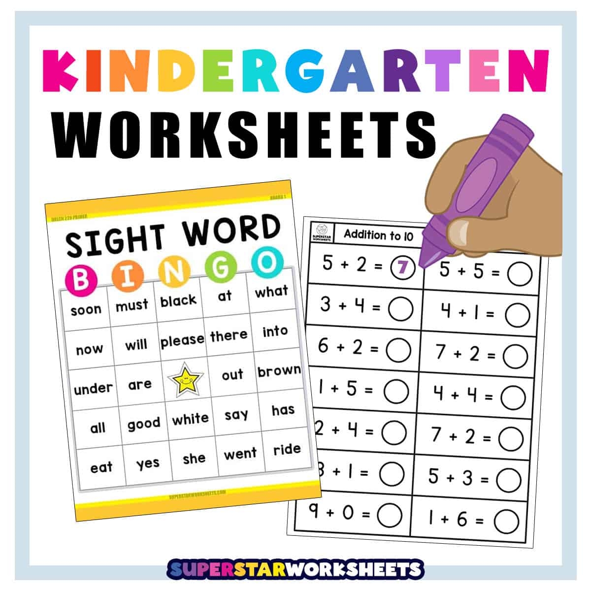 K4 Worksheets Free Printable