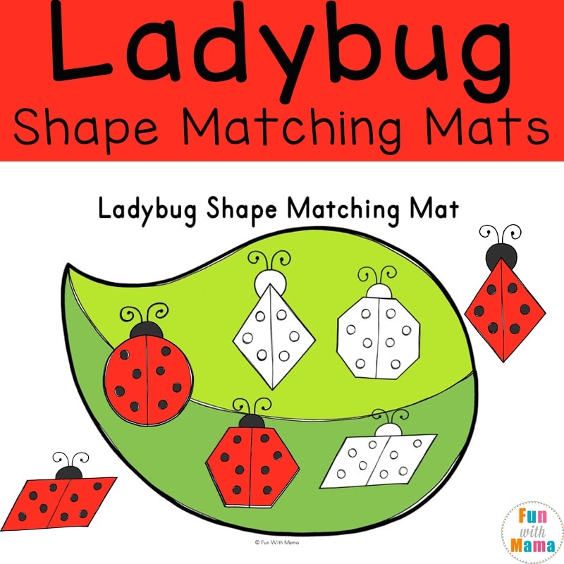 Fun Preschool Matching Printables