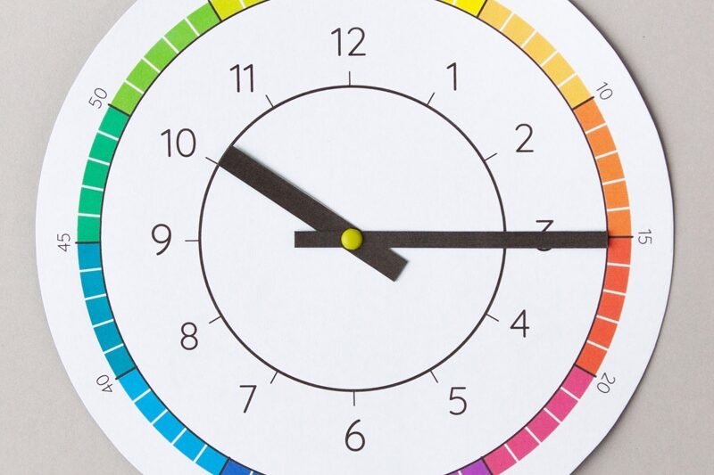 Printable Clock Face For Preschool