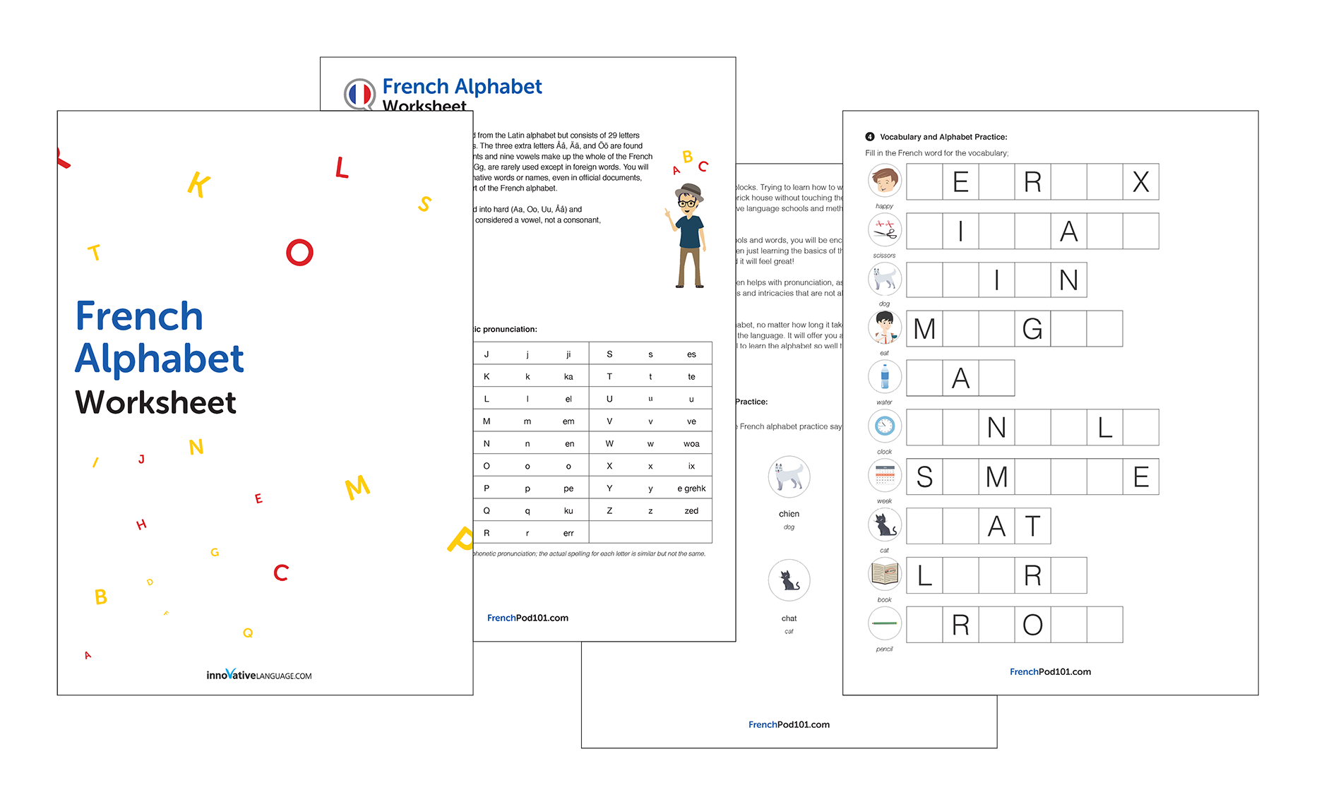 French Alphabet Worksheet Pdf French Alphabet Worksheet Pdf