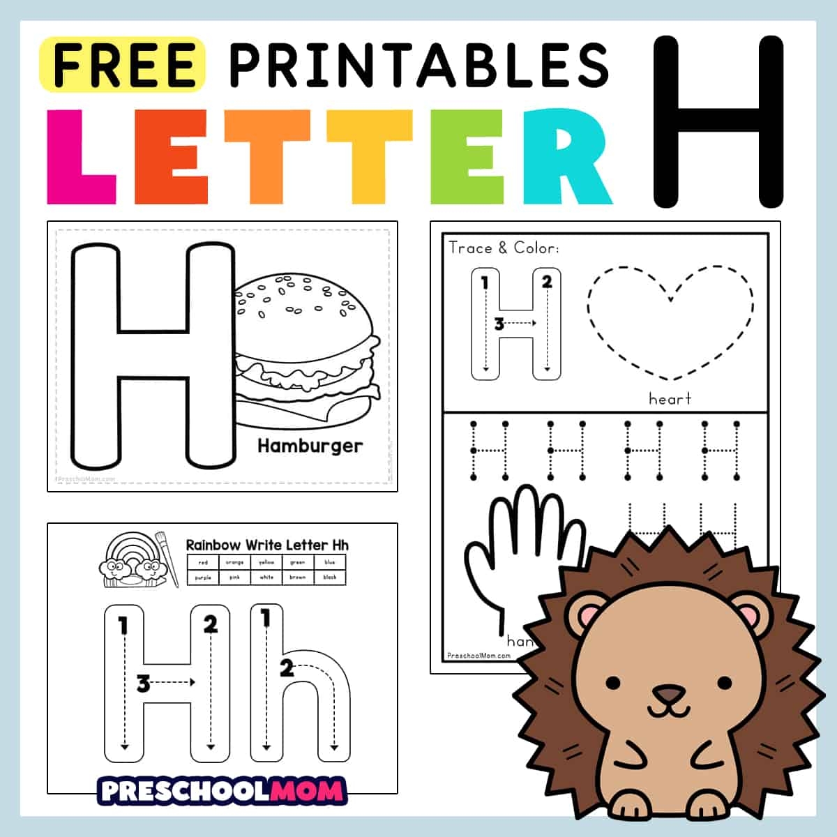 Free Printable Preschool Writing Pages Free Printable Preschool Writing Pages