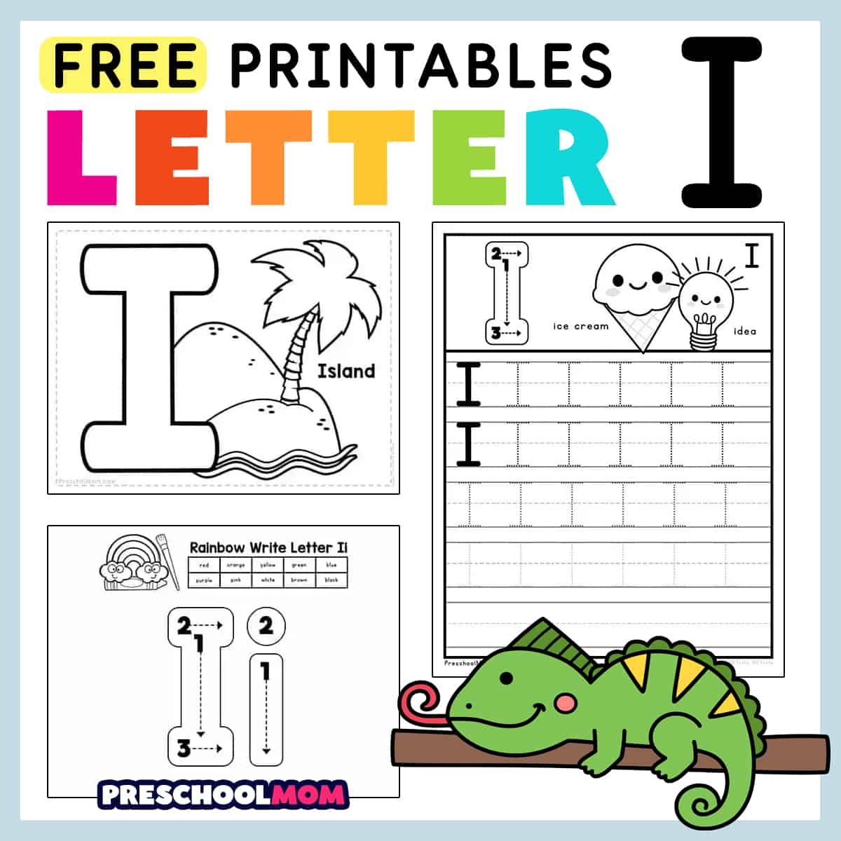 Preschool Learning Printables