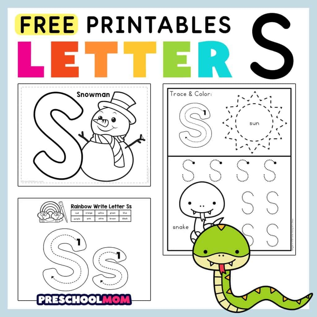 Pre K 4 Worksheets Free Printable