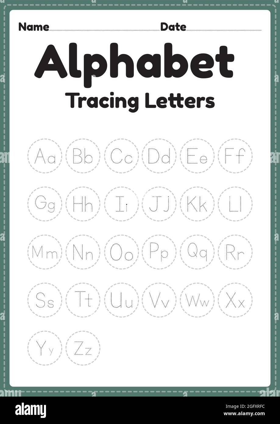 Printable Alphabet Worksheets Preschool Printable Alphabet Worksheets Preschool