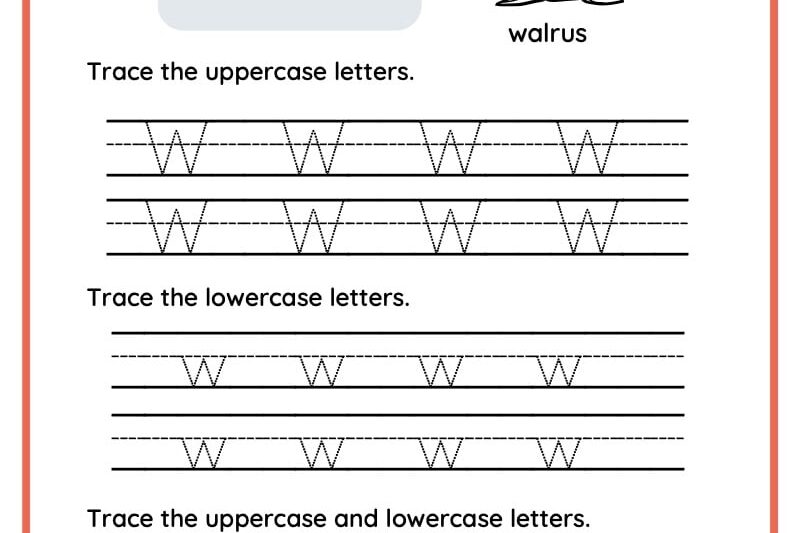 Wow Word Kindergarten Worksheets