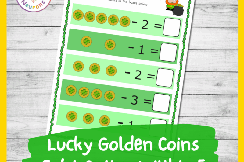 Lucky Coins Preschool Printables