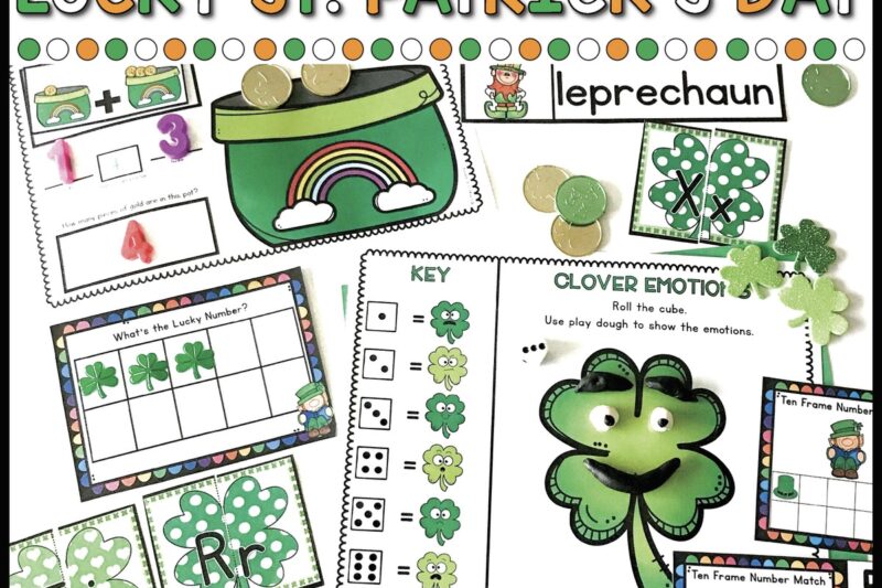 St Patricks Day Printable Preschool