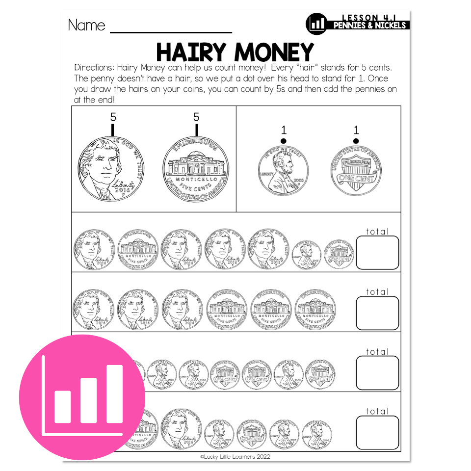 Lucky Coins Preschool Printables