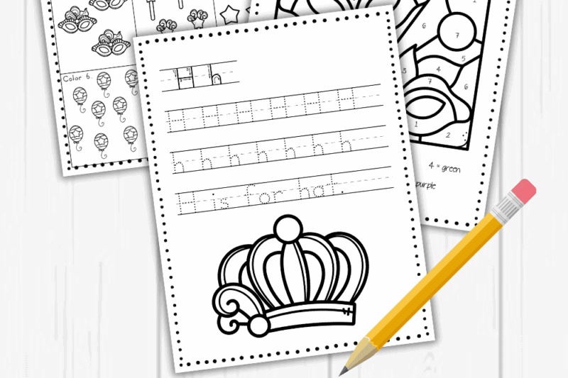 Mardi Gras Printables For Preschoolers