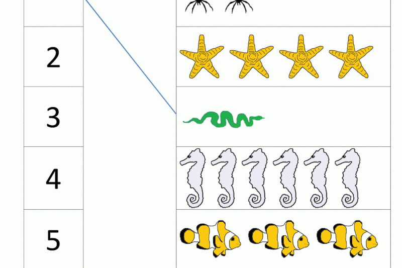Homework For Preschool Math Activities Printables