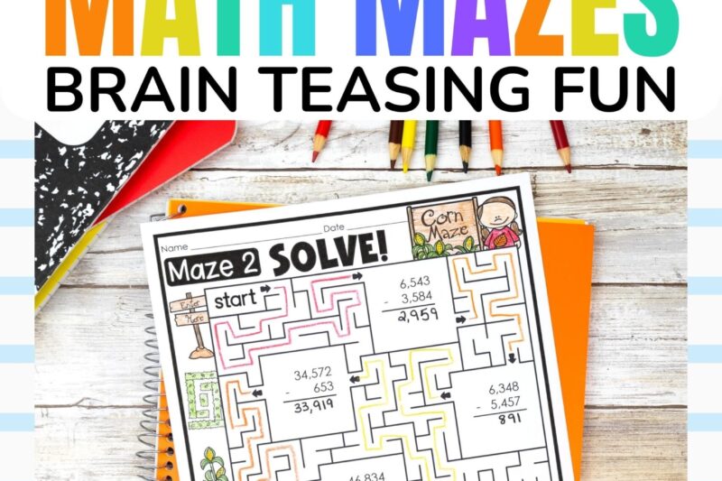 Worksheet Works Maths Maze
