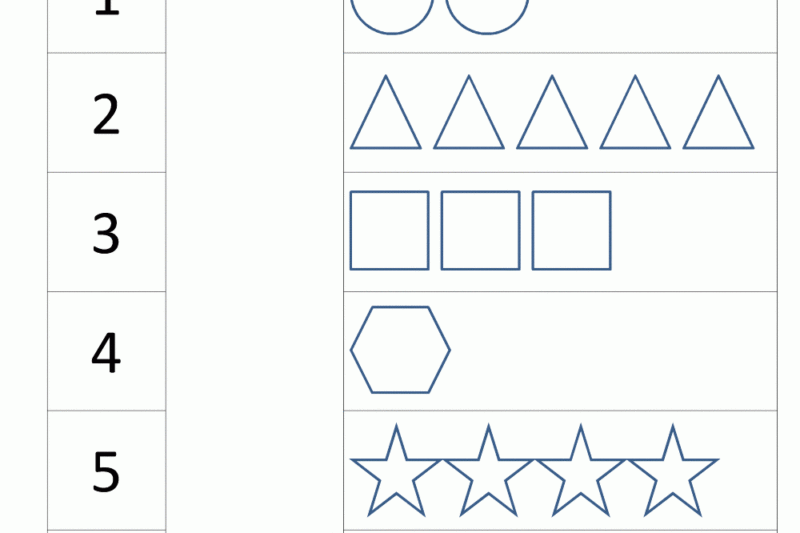 Math Worksheets For Kindergarten Pdf Free