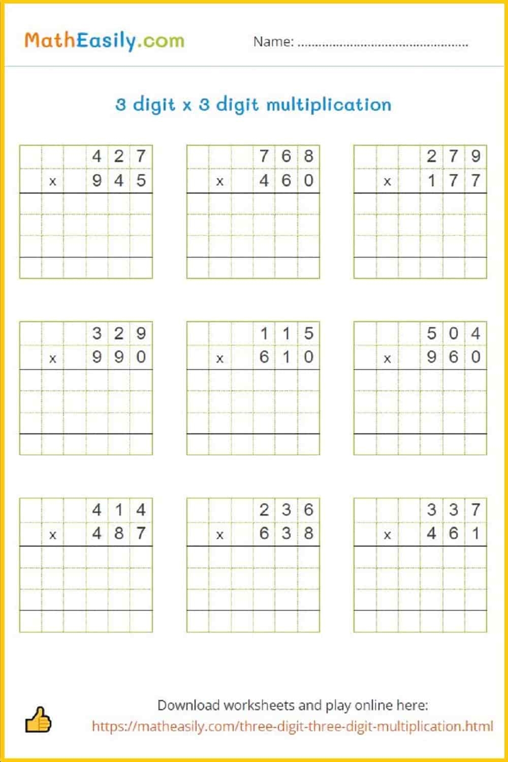 Math Worksheets Free Printable 5th Grade