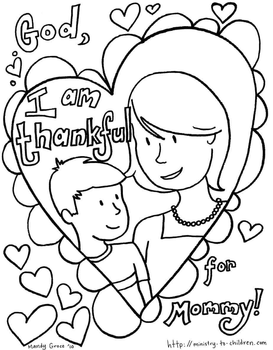 Mother s Day Coloring Pages Free Printable PDF Coloring Book For 