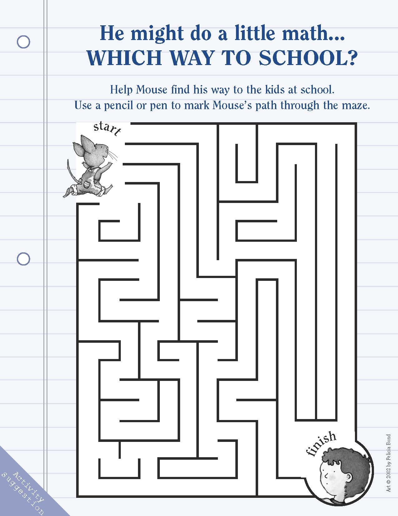 Mouse s School Maze