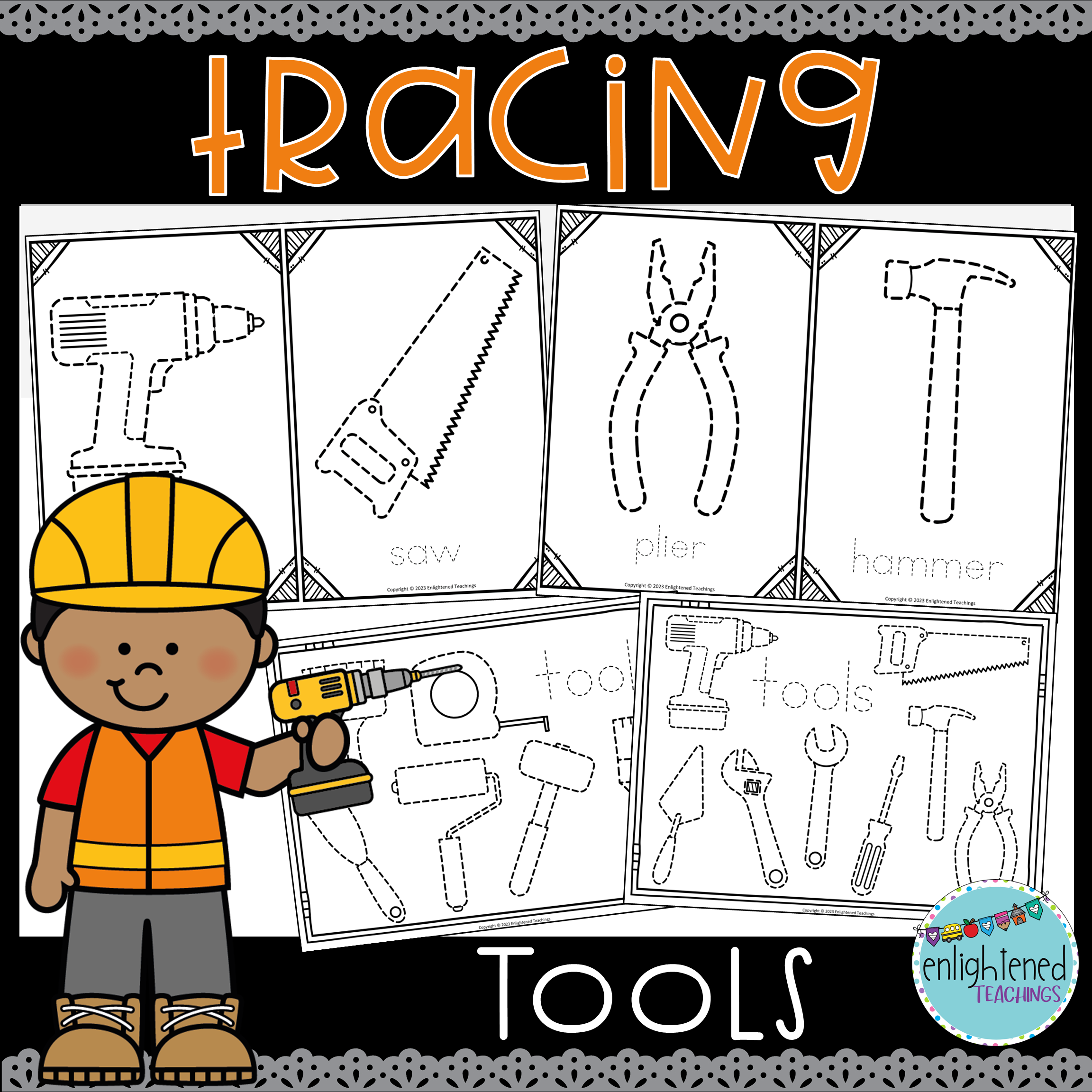 My Tools Preschool Activities Worksheets Library