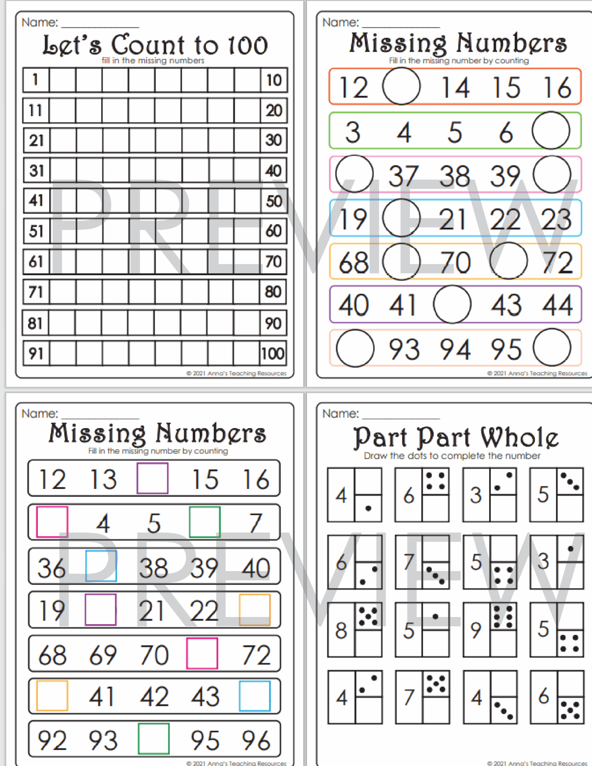 Number Sense Math Made By Teachers