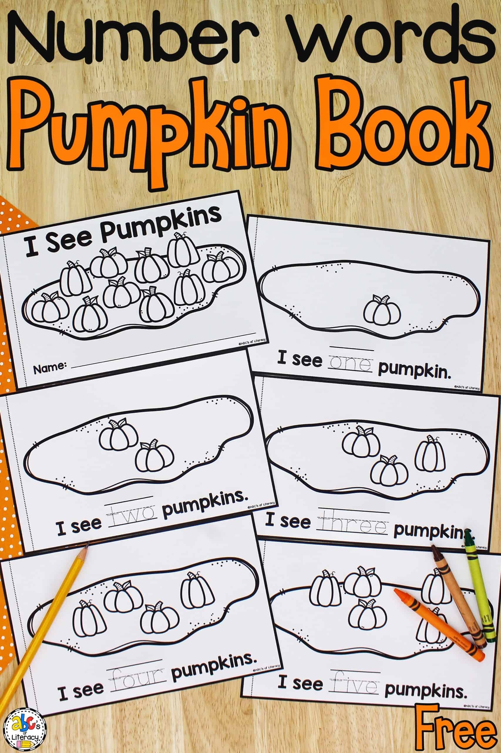 Printable Books Preschool Numbers And Letters