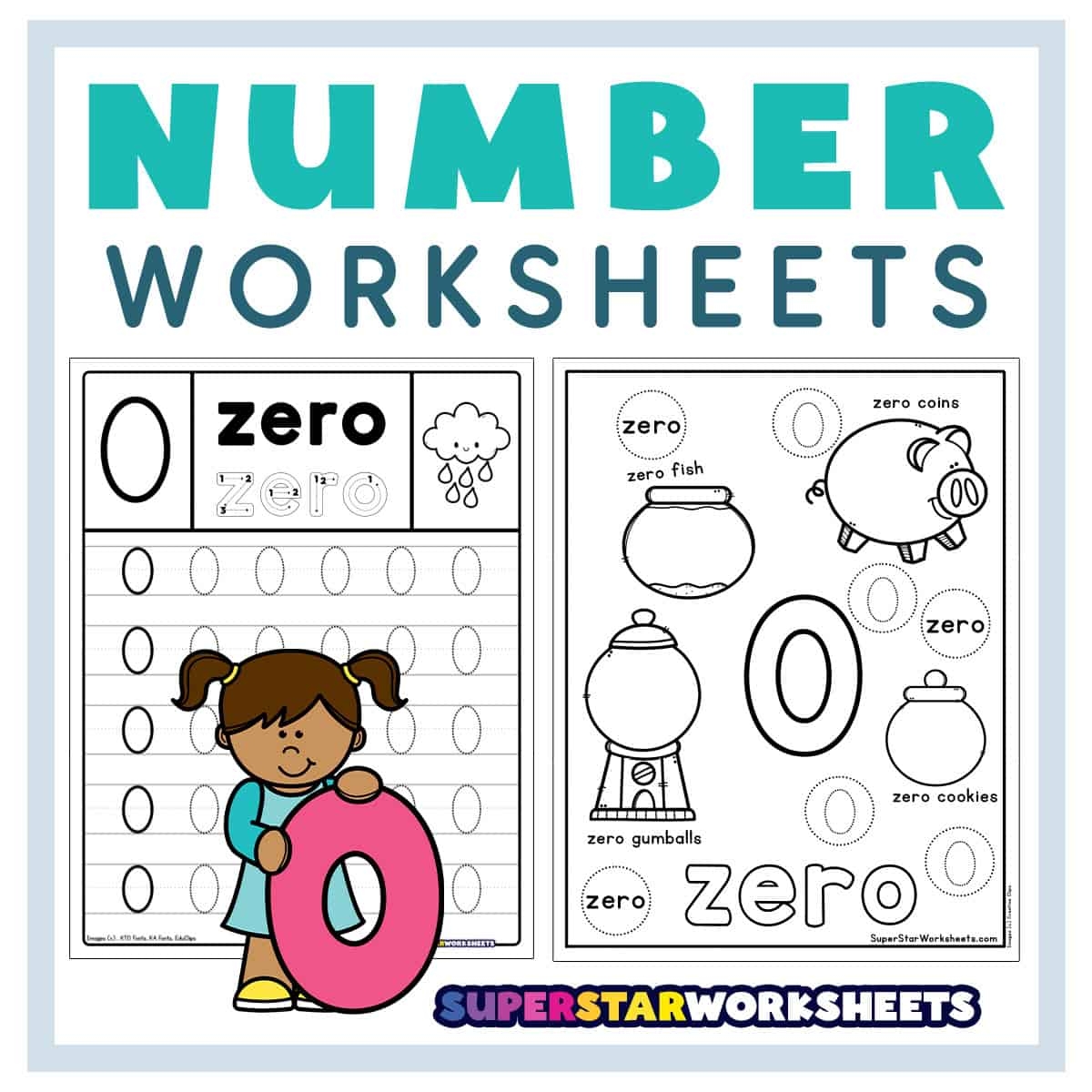 Number Worksheets Superstar Worksheets