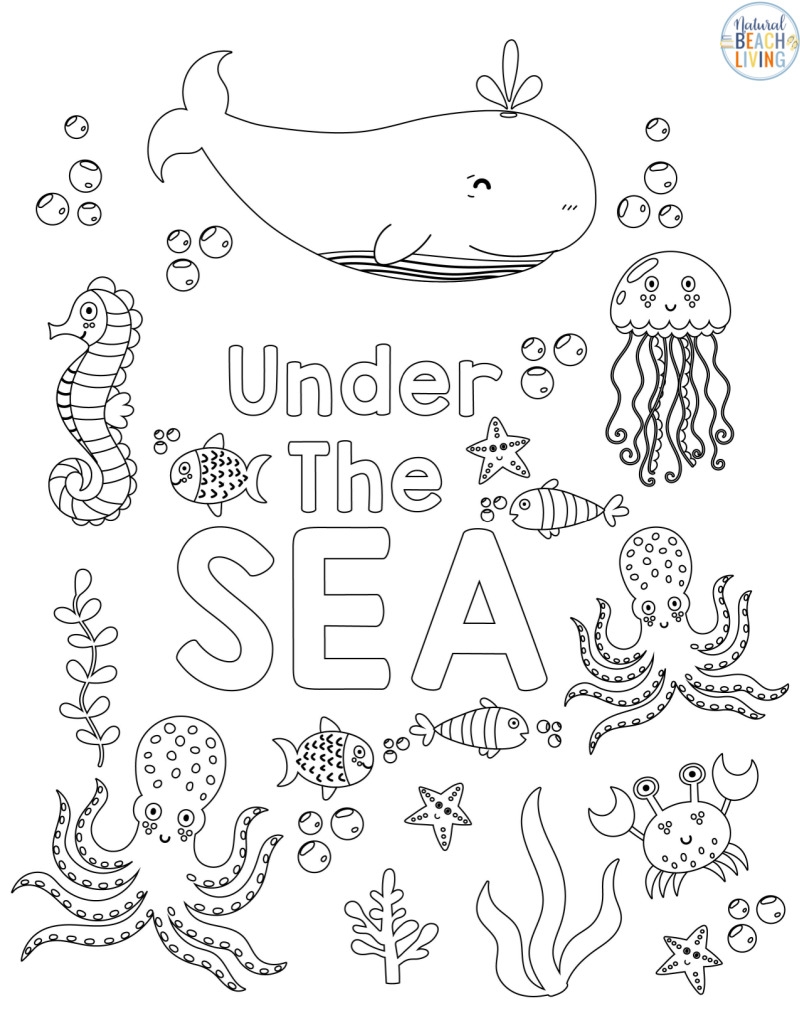 Free Printable Ocean Life Worksheets